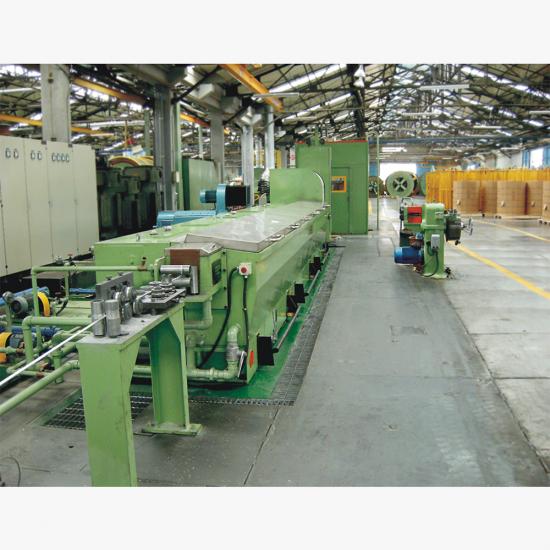 al/alloy wire drawing machine