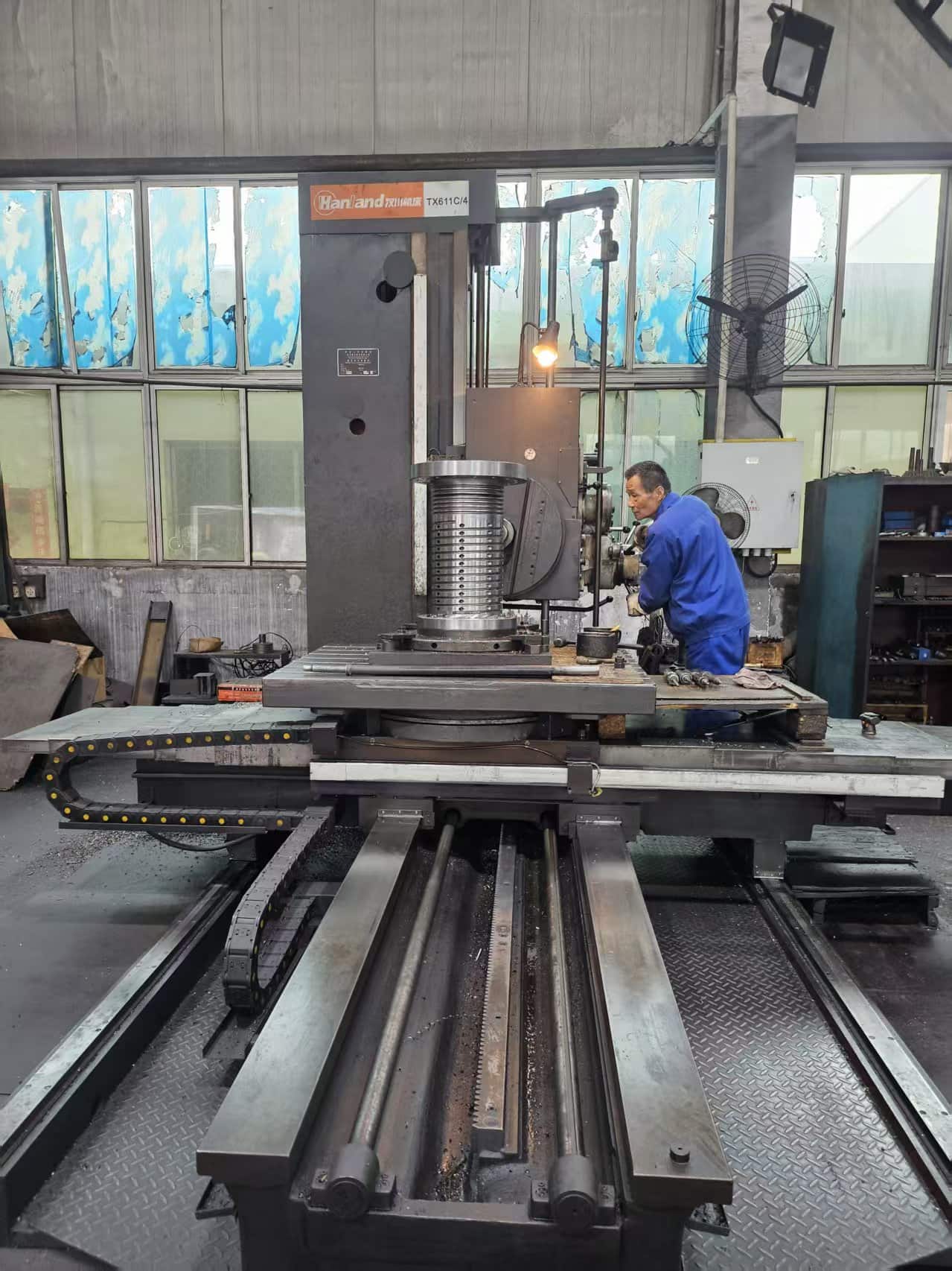 The furnace and main parts of the continuous lead extruder are now in batch production, machining and assembly.